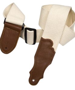 Correa para guitarra Franklin - 2" algodón - Natural con