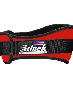 Cinturón de Levantamiento de Pesas de Nylon -Rojo