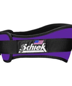 Cinturón de levantamiento de pesas Schiek -Morado
