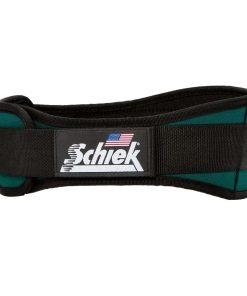 Cinturón de levantamiento de pesas Schiek -Verde Bosque