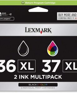 Cartucho de tinta Lexmark 36XL/37XL de alto rendimiento en