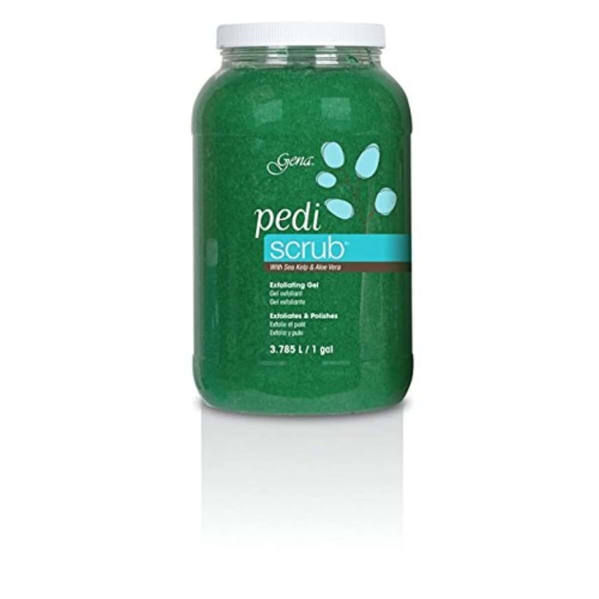 Gel Exfoliante para Pies Gena, Galón, 128 Onzas Líquidas