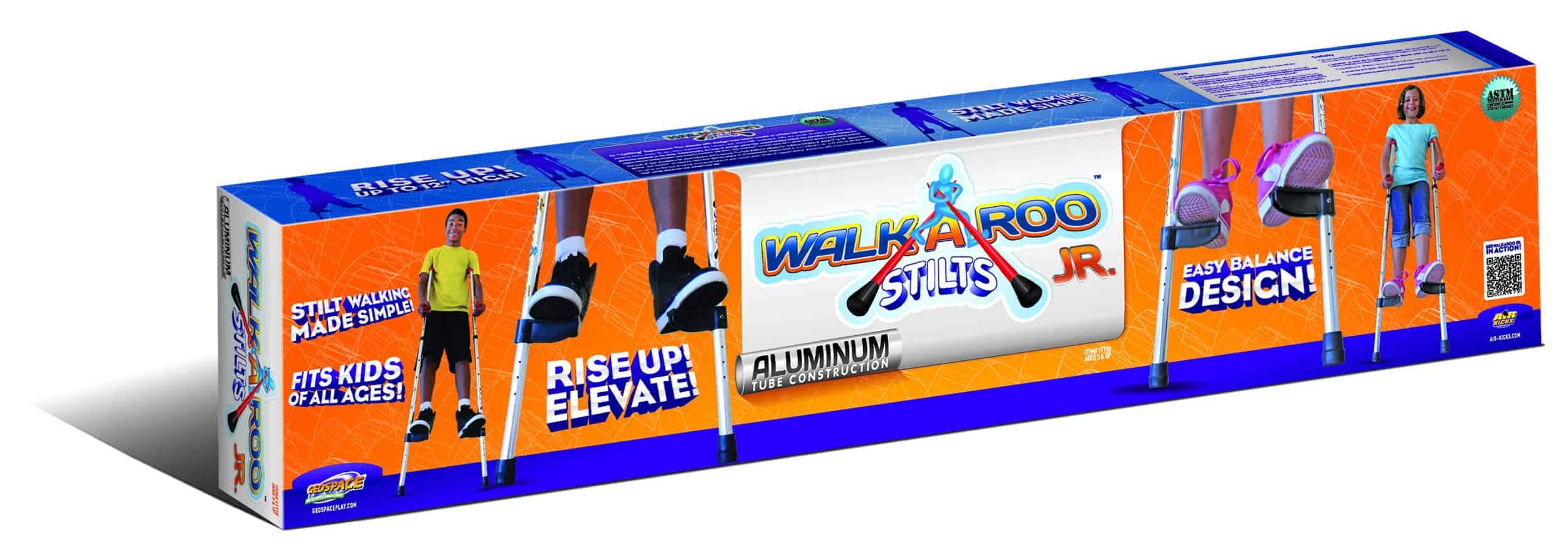 Geospace Original Walkaroo JR. Aluminio Ligero Zancos con - Imagen 6