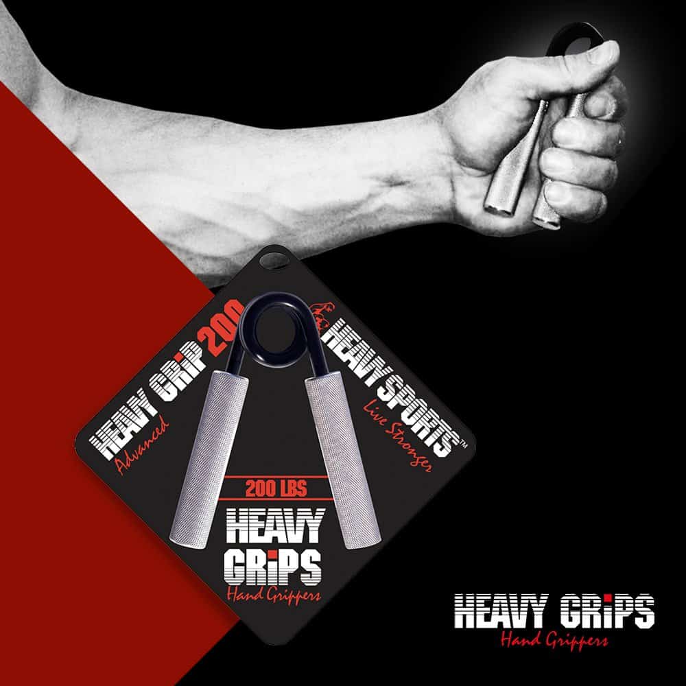 Apretadores de Mano Heavy Grips - Set de 3 Antideslizantes - Imagen 4