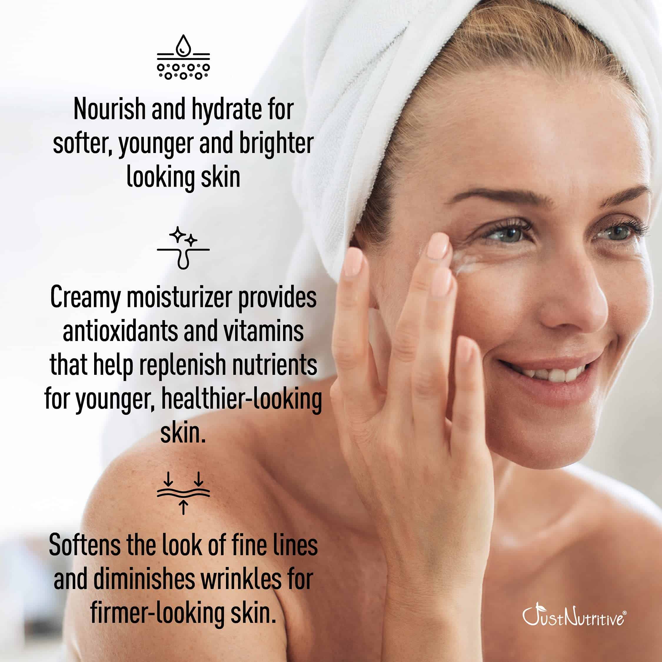 Crema Facial Anti-Envejecimiento Just Nutritive | Mejor - Imagen 5