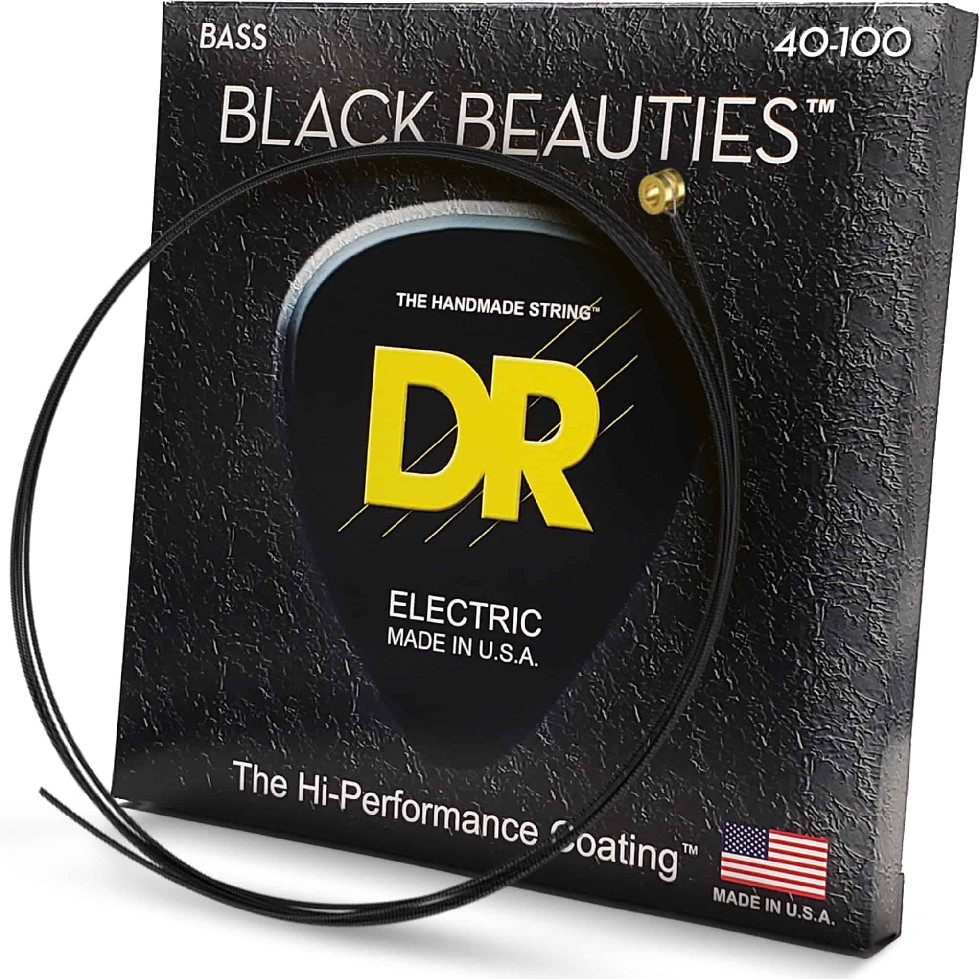 Cuerdas de bajo DR Strings BLACK BEAUTIES (BKB-40)