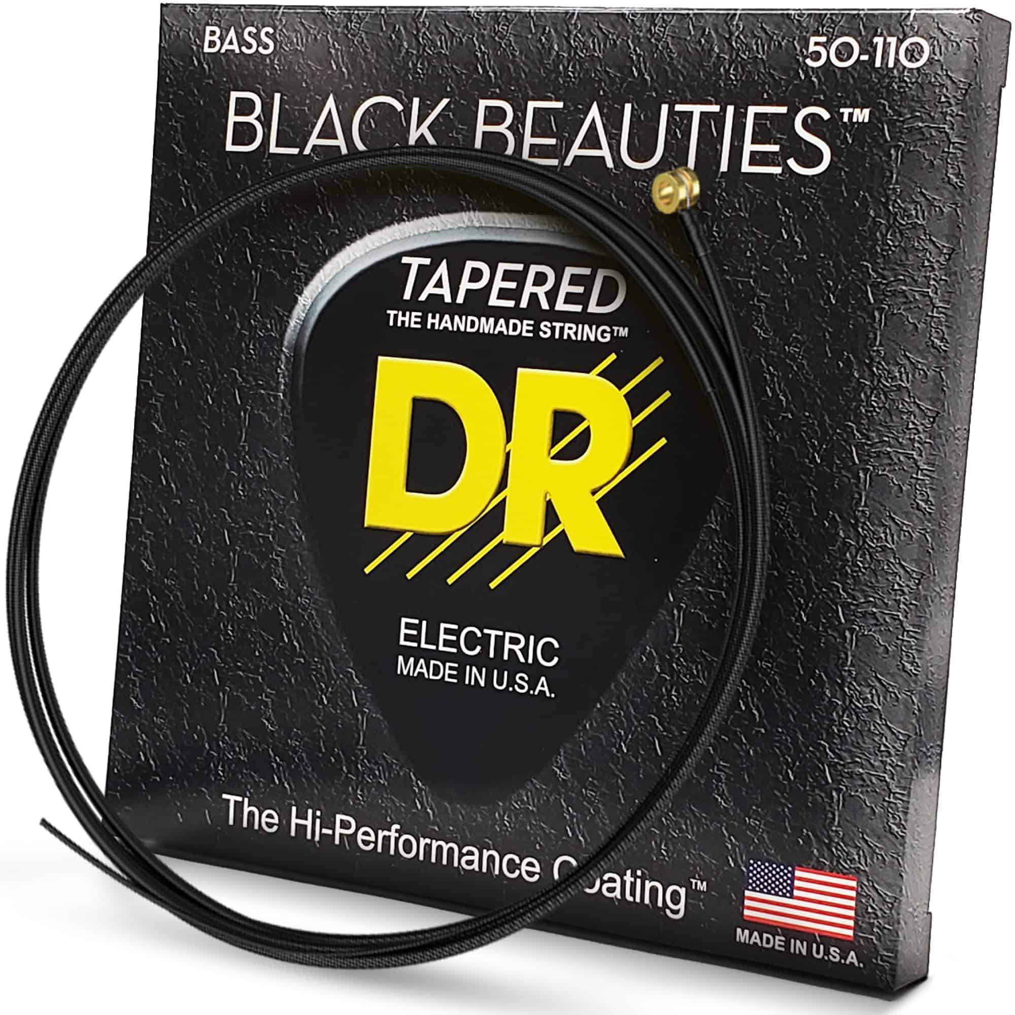 Cuerdas de guitarra eléctrica DR Strings, Black Beauties -
