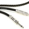 Cable de guitarra de tela Hosa 3GT-18C4 - Recto a recto -