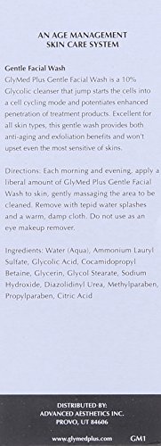 GlyMed Plus Age Management Gentle Facial Wash, 8 Ounce - Imagen 4