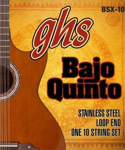 Cuerdas de Bajo Quinto de Acero Inoxidable GHS - Extremo en