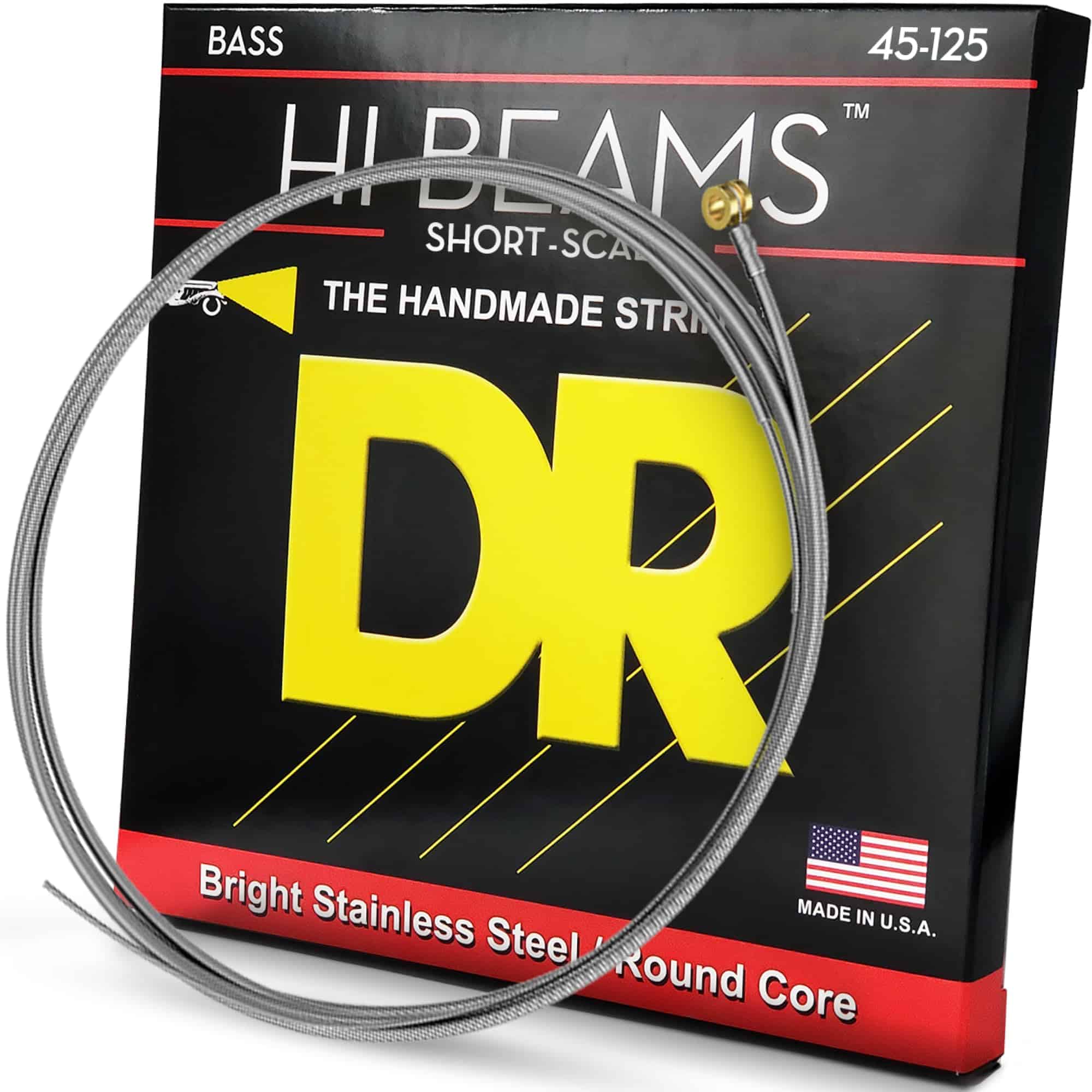 Cuerdas de Bajo de Acero Inoxidable DR Strings SMR5-45