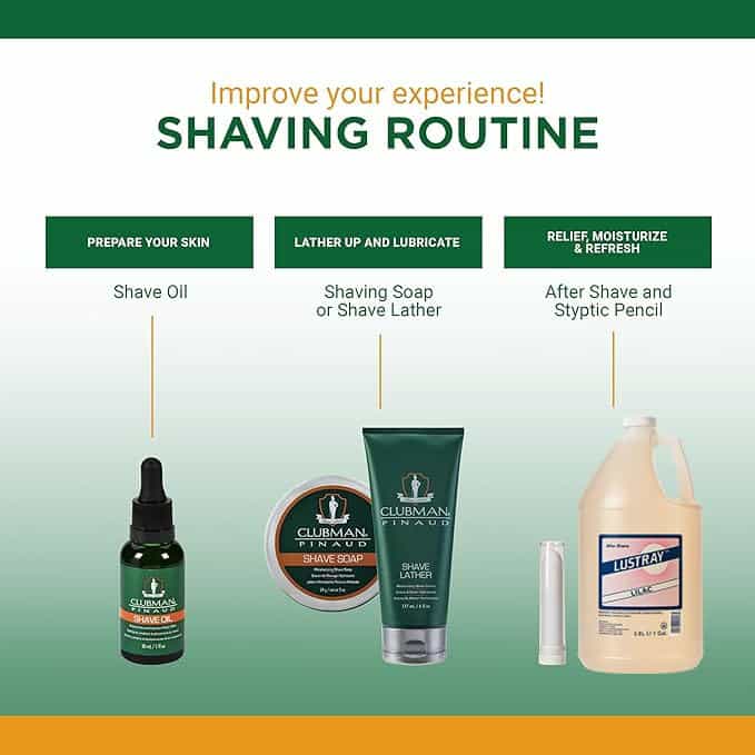 Aftershave Lotion Clubman Lustray Lilac - Suaviza la piel - Imagen 7