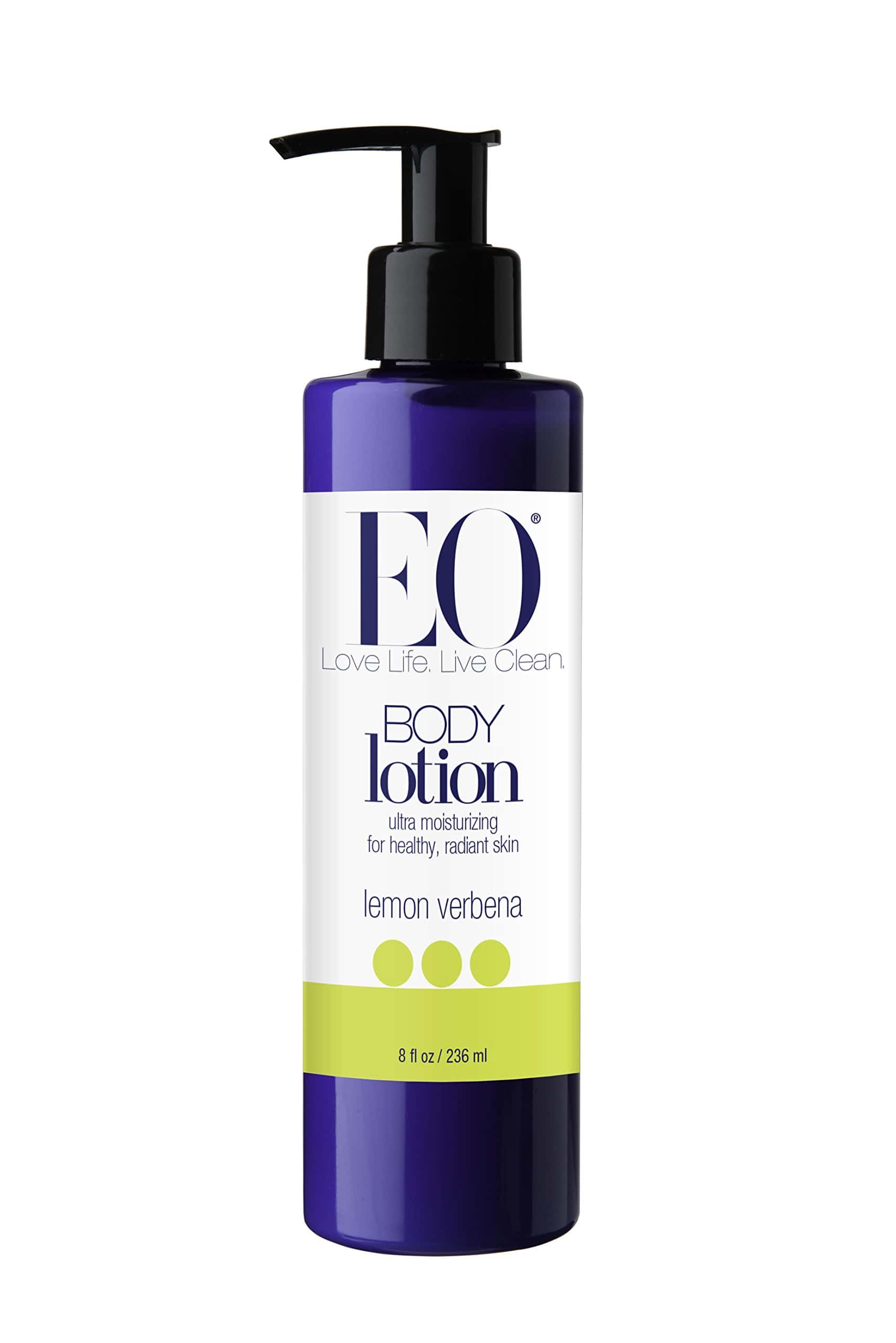 Loción Corporal EO, Verbena de Limón, 8 Onzas (Paquete de 3)