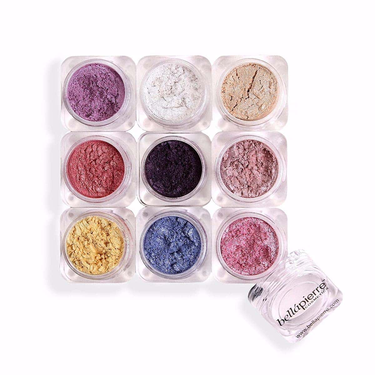 bellapierre Shimmer Powder 9 Stack | Sombra de ojos libre