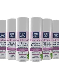 Desodorante en Roll-On Kiss My Face Liquid Rock sin