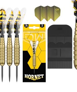 Dart World Hornet Brass Metal Tip Darts, 18G | Set de