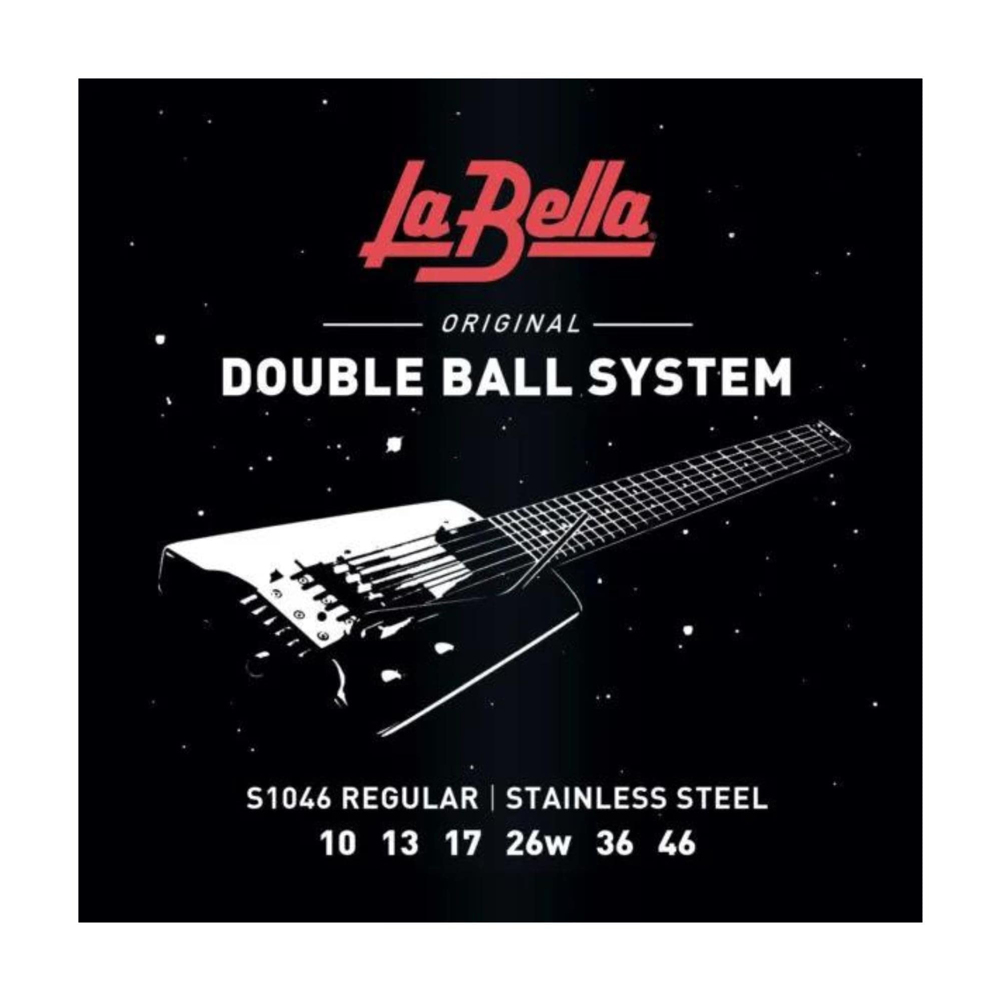 La Bella S1046 Sistema de Doble Bola Regular - Cuerdas de
