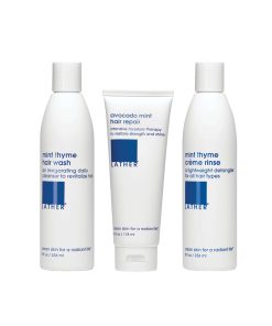 Set de Champú Hidratante Diario Suave de Menta LATHER