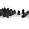 Kit de 20 Tuercas Negras para 5 Pernos de Diámetro Pequeño