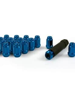 Kit de 20 tuercas acorn azules pequeñas de Gorilla