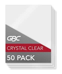 GBC Laminating Sheets, Bolsas de Laminado Térmico Tamaño