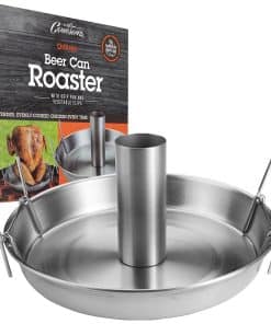 Asador de cerveza deluxe de acero inoxidable de Camerons -