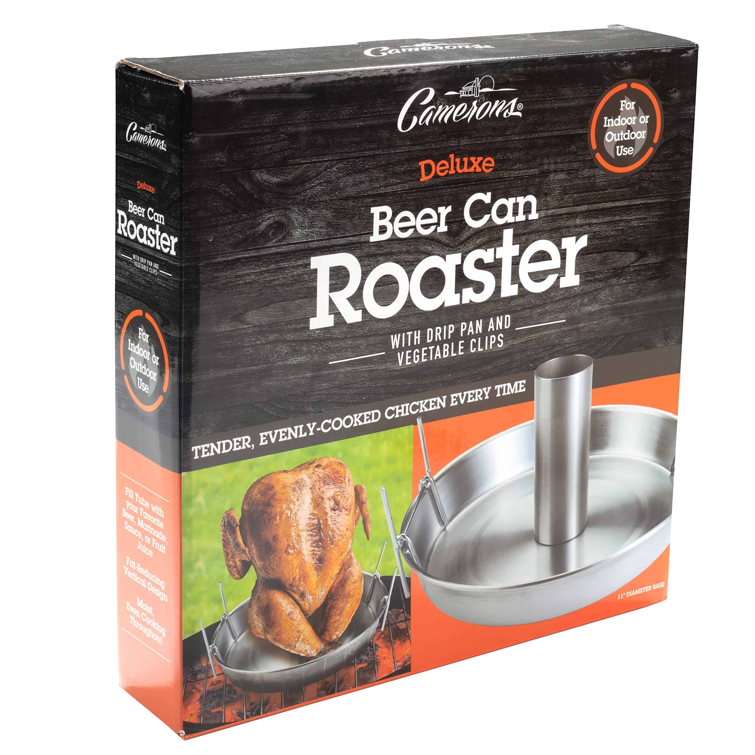 Asador de cerveza deluxe de acero inoxidable de Camerons - - Imagen 3