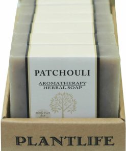Jabón de Barra Patchouli 6-Pack de Plantlife - Jabón