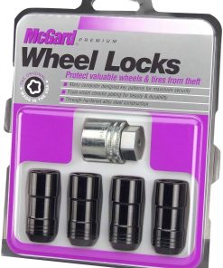 McGard 24220 Bloqueo de Ruedas con Asiento Cónico Negro