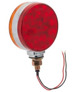 Lámpara de Giro Grote G5300, LED, Doble Cara, Rojo/Amarillo