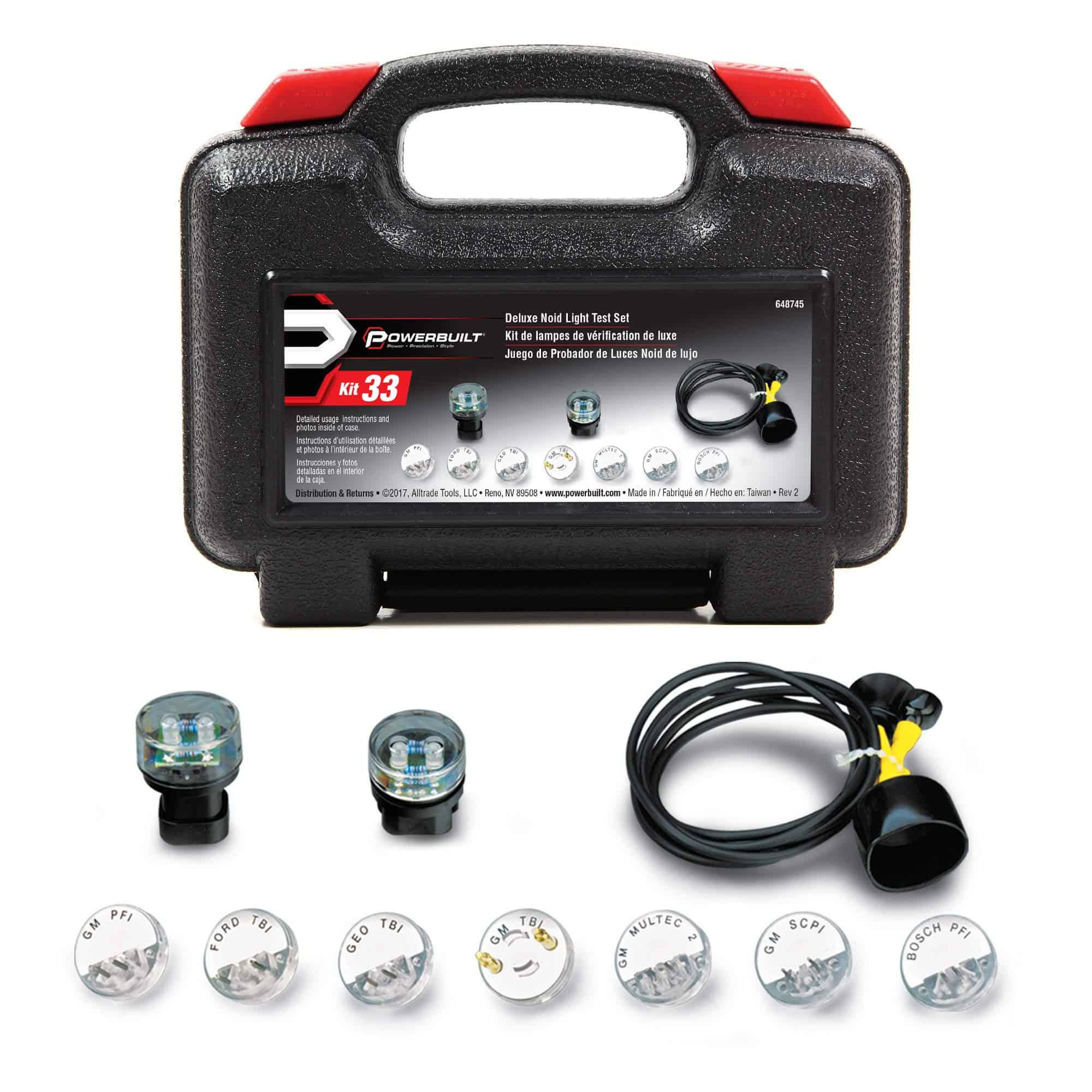 Set de Herramientas de Luces de Prueba para Inyección de - Imagen 4