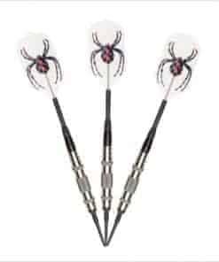 Dardos de Punta Blanda de Tungsteno Silver Widow con Barril