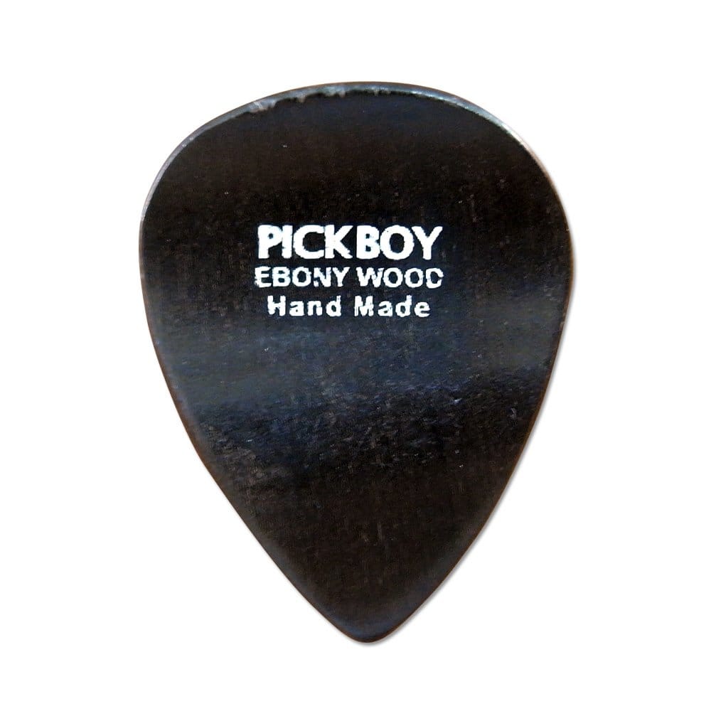 Pickboy Exotic Pick, Curve, Ebony, 5 púas