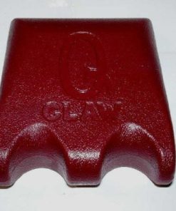 Soporte para tacos de billar Q-Claw, 2 tacos, Rojo