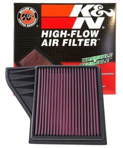 Filtro de aire de motor de por vida K&N de alto flujo: