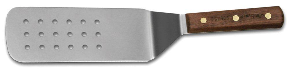 Volteador de Hamburguesas Perforado de Acero Inoxidable