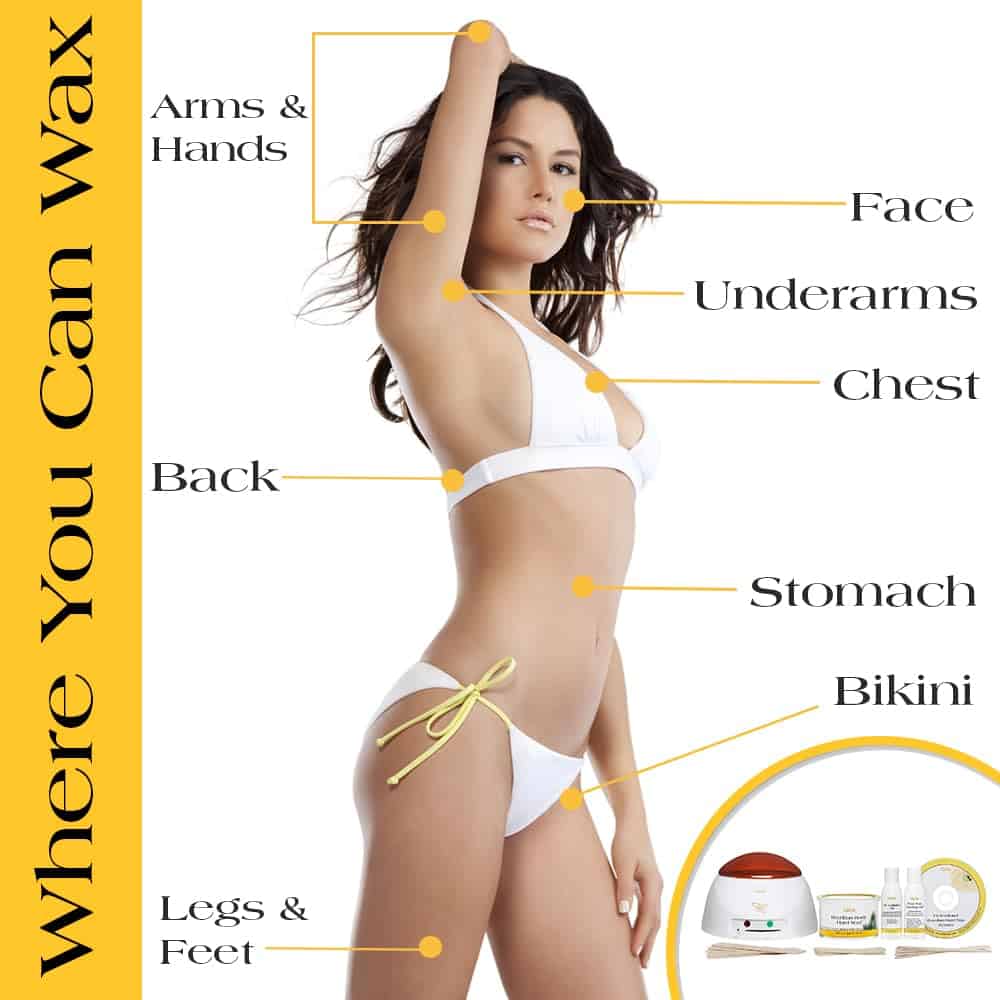 Kit de depilación brasileña GiGi para mujeres - Kit de cera - Imagen 9