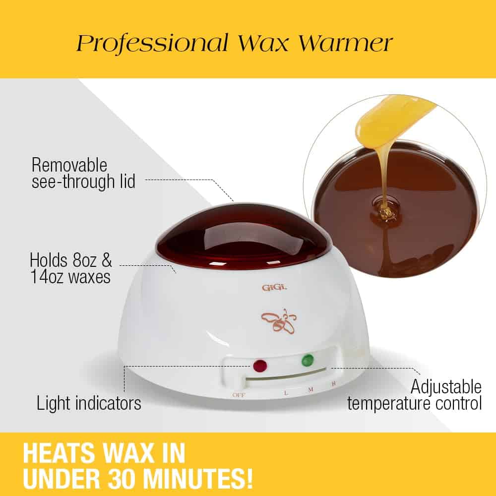 Kit de depilación brasileña GiGi para mujeres - Kit de cera - Imagen 4
