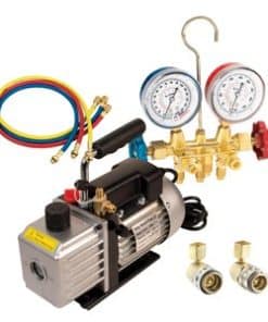 Juego de Bomba de Vacío FJC 9281 y Manifold de Medidor R134a