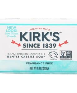 Jabón de Castilla de Coco Original de Kirk Sin Fragancia 4