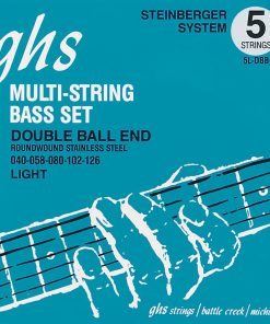 Conjunto de cuerdas para bajo eléctrico de 5 cuerdas GHS