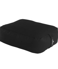 Cojín de Meditación Zen Hugger Mugger - Negro - Base Ancha,