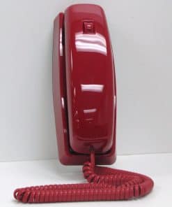 Teléfono con cable Cortelco 815047-VOE-21F TRENDLINE - ROJO