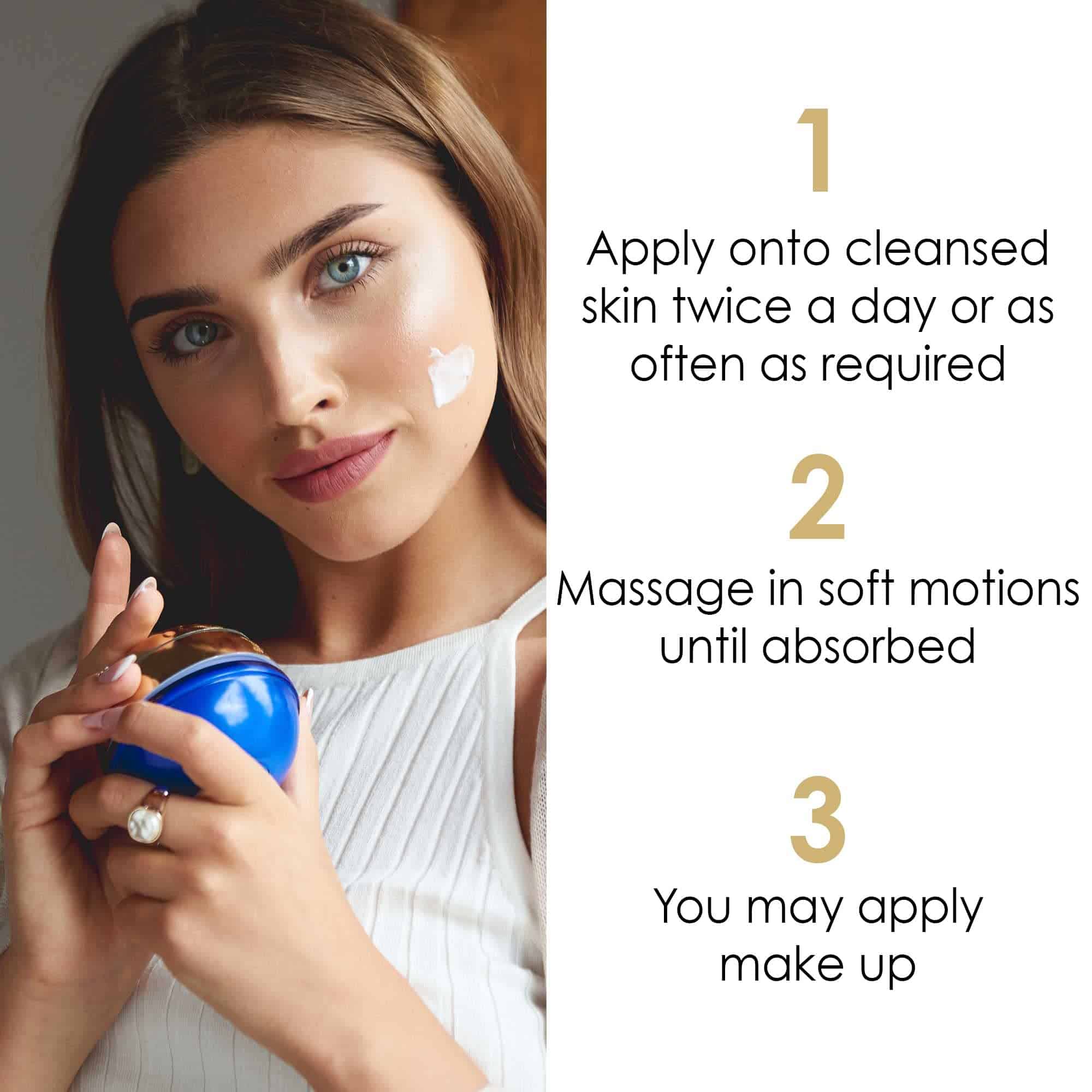 Crema hidratante Premier Dead Sea para piel sensible a - Imagen 5