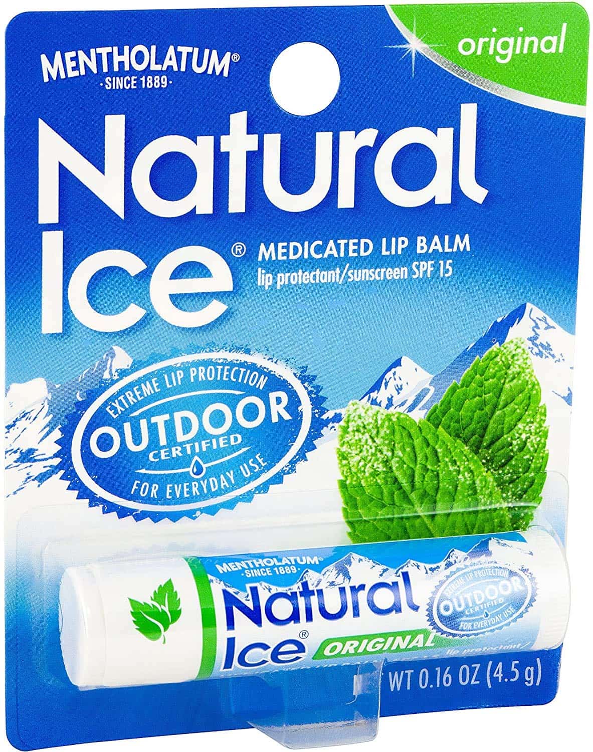 Protector Labial Medicado/Solar SPF 15 Natural Ice,