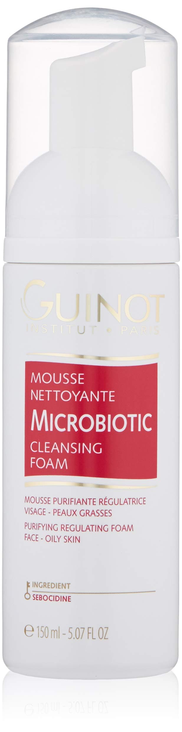 Espuma Limpiadora Microbiótica Guinot, 5.07 Fl Oz
