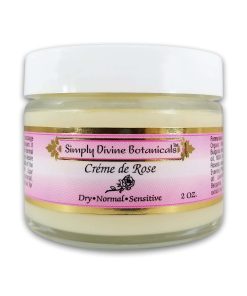 Crema hidratante facial Creme de Rose Heavenly de Simply