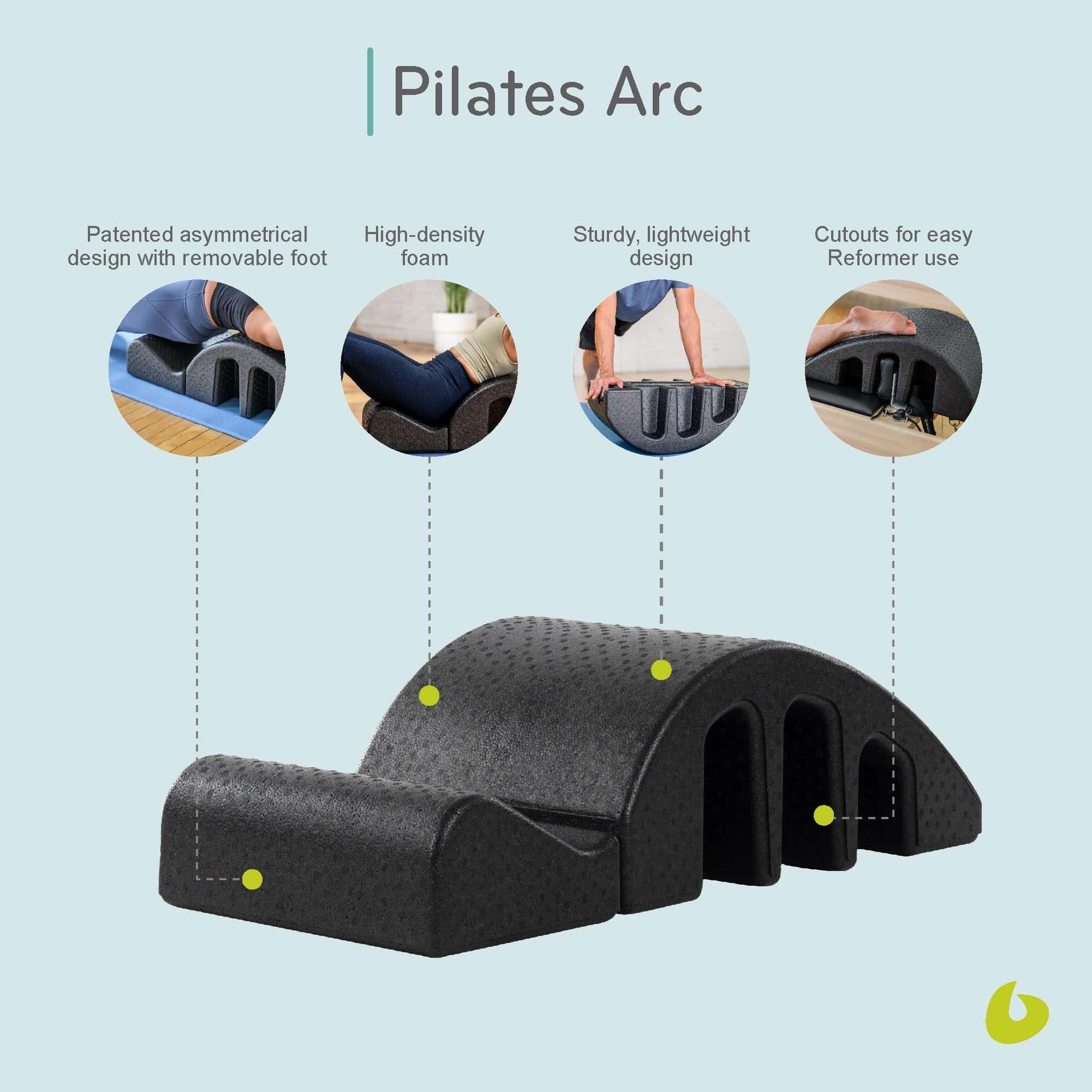 Balanced Body Pilates Arc, Step Barrel para Ejercicios de - Imagen 6