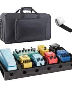 Tablero de Pedales para Guitarra, Estuche de Plástico Súper