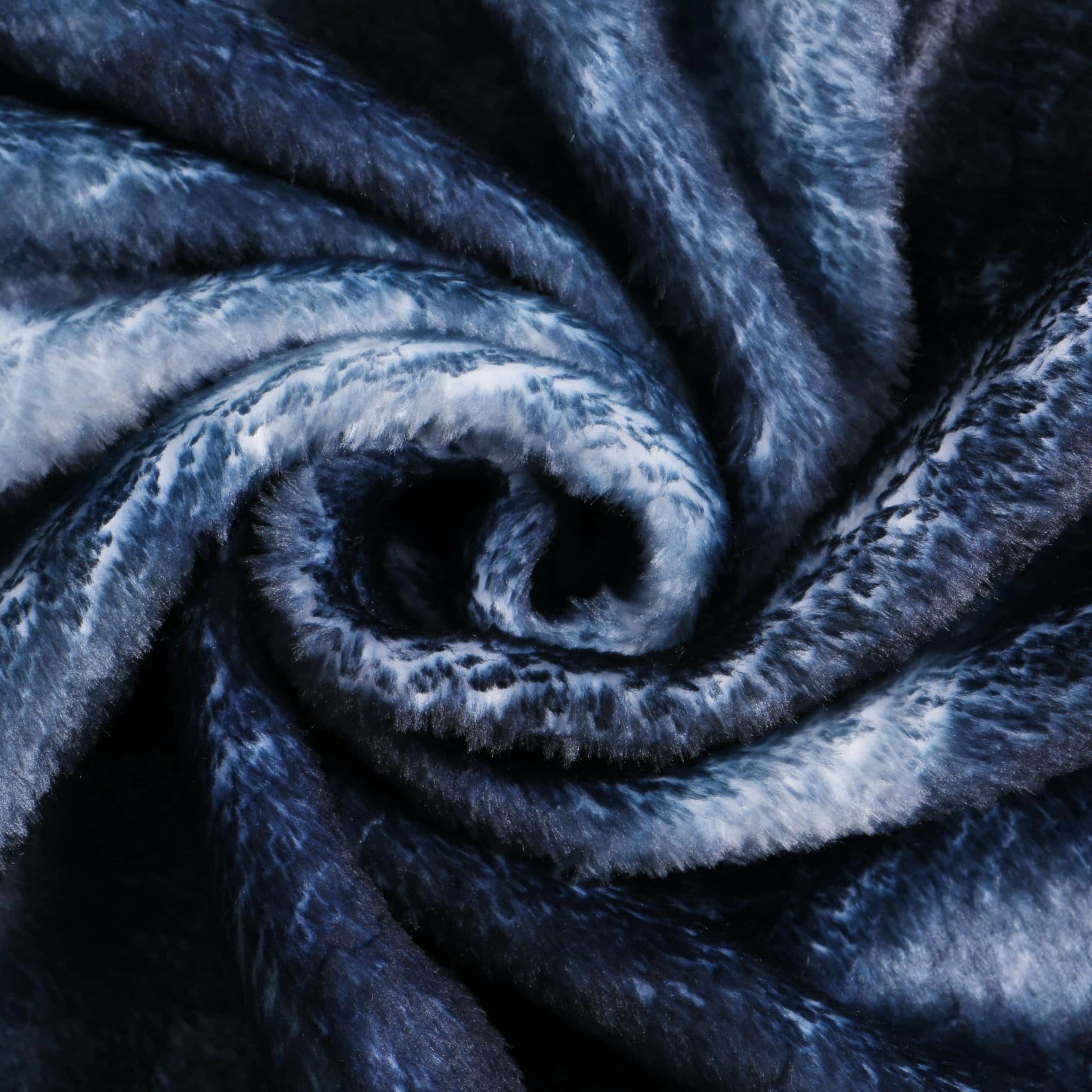 Manta de Felpa Sherpa de Rosa, Calavera y Pistolas Negras - Imagen 8